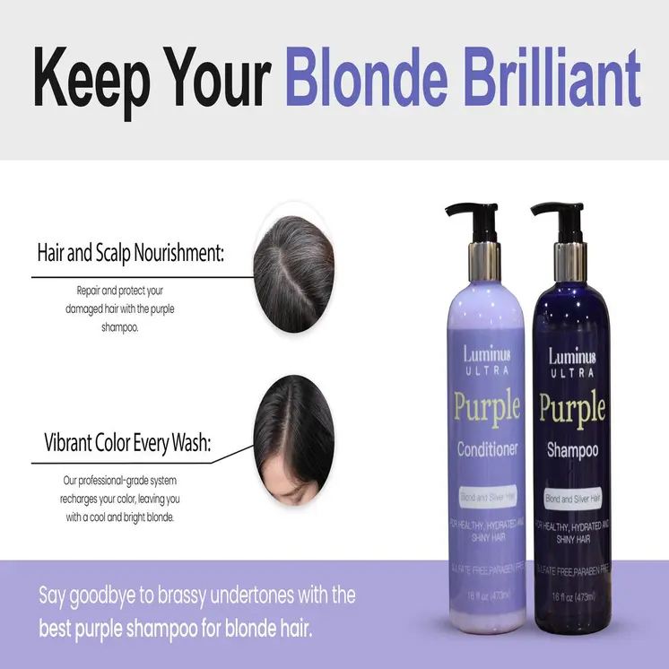 Purple Shampoo & Conditioner