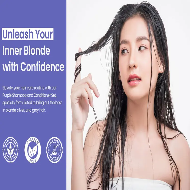 Purple Shampoo & Conditioner