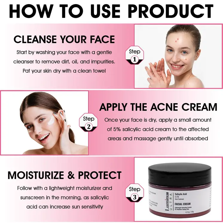 0.5% Salicylic Acne Cream