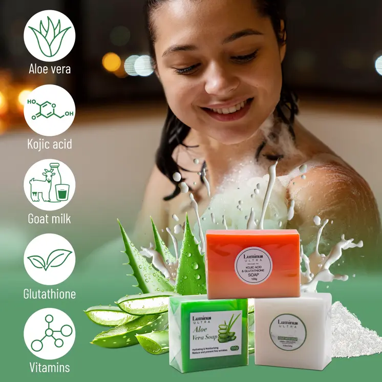Organic Bath & Hand Soap (3 Set)
