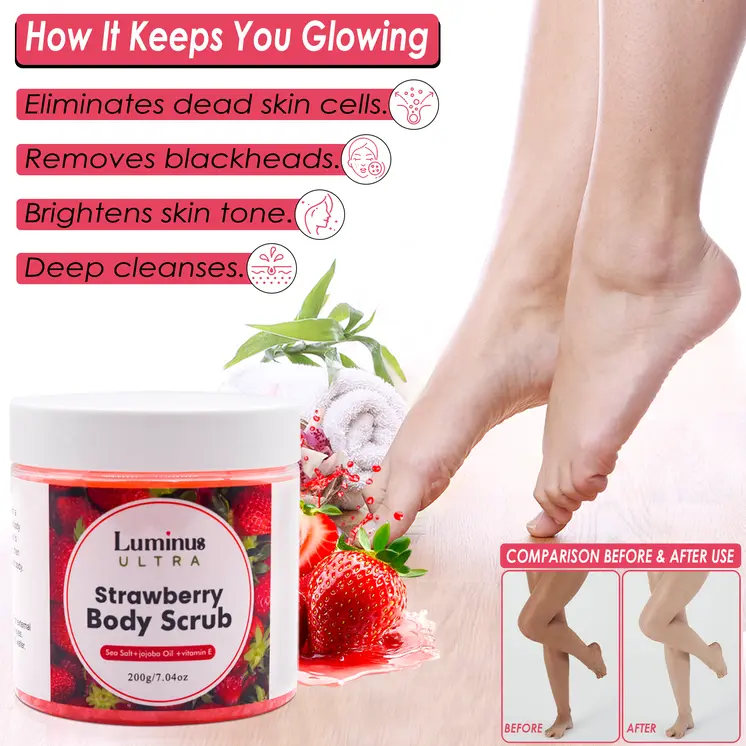 Strawberry Body Scrub
