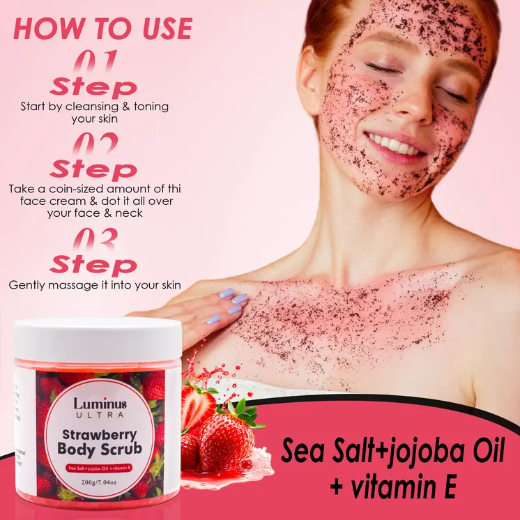 Strawberry Body Scrub