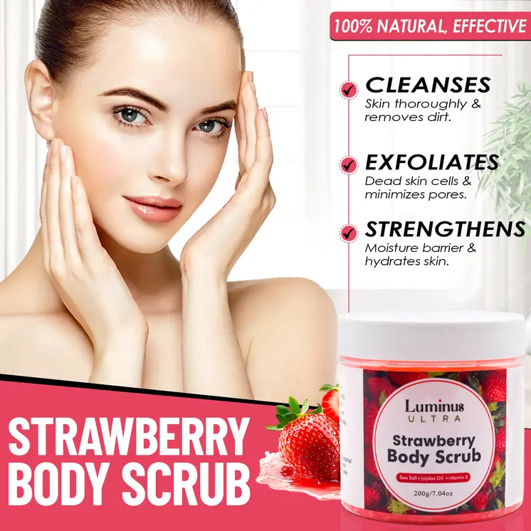 Strawberry Body Scrub