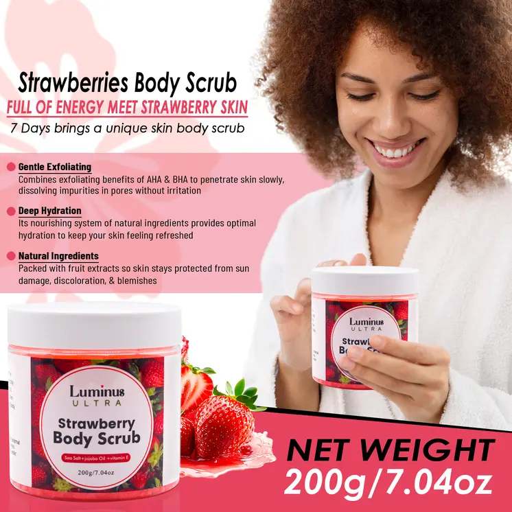 Strawberry Body Scrub