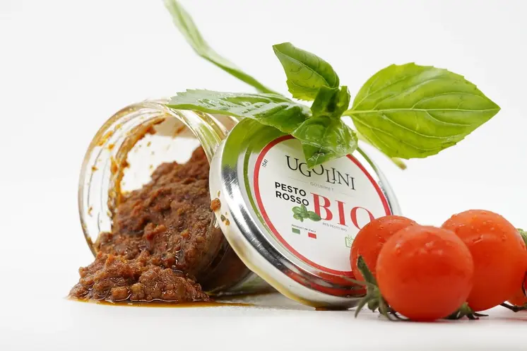 Pesto rosso bio senza glutine 180 gr