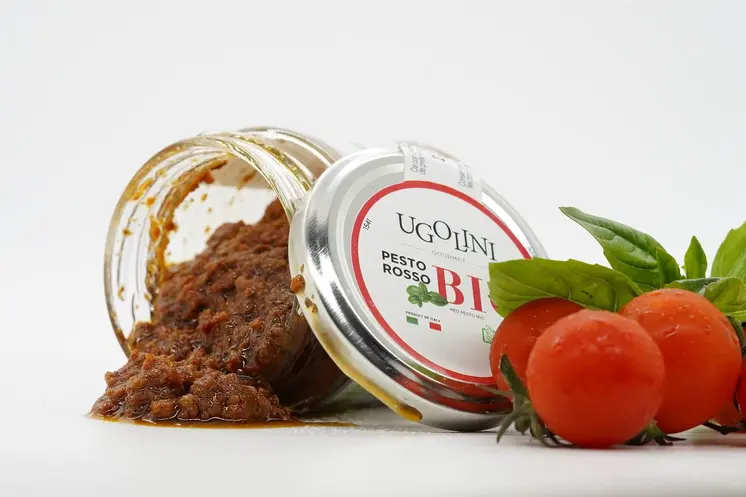 Pesto rosso bio senza glutine 180 gr
