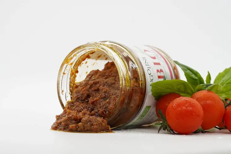 Pesto rosso bio senza glutine 180 gr