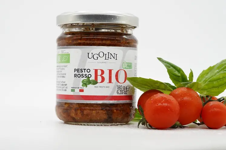 Pesto rosso bio senza glutine 180 gr