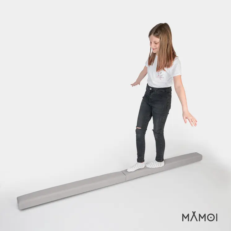 MAMOI® Schwebebalken für zuhause, Balancierbalken für kinder, Balken turnen klappbar, Turngeräte indoor, Balancieren und Turnbalken, Gymnastic bar