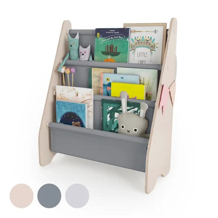MAMOI® Bücherregal für kinder, Bücherkiste für kinderzimmer, Book shelf, Buchregal, Wandregal kinderregal, Kinderbücherregal, Bücherbank aus holz, Kindermöbel für kleines kind montessori