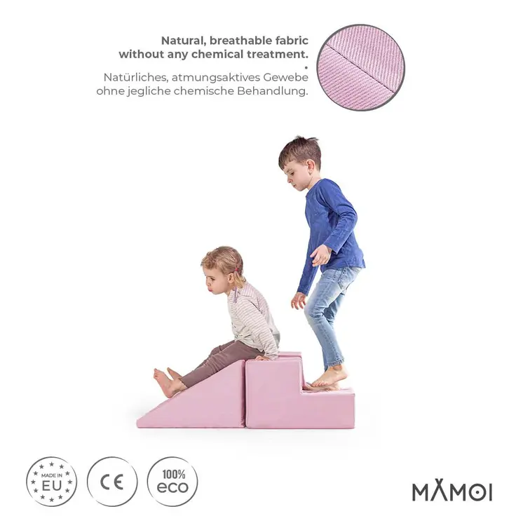 MAMOI® Modules de Motricité Bebe | Structure Mousse Motricité | Bloc de Motricité | Parcours de Motricité Bébé | Bloc Motricité | Structure Motricité Enfant | 100% ECO | Made in EU
