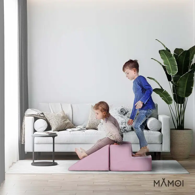MAMOI® Modules de Motricité Bebe | Structure Mousse Motricité | Bloc de Motricité | Parcours de Motricité Bébé | Bloc Motricité | Structure Motricité Enfant | 100% ECO | Made in EU