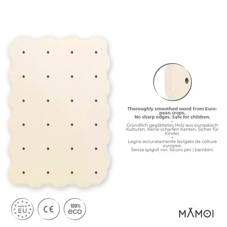 MAMOI® Mur escalade pour enfant, Module d'escalade interieur pour bebe, Mur descalade sans prise, Planche escalade à partir de 3 ans
