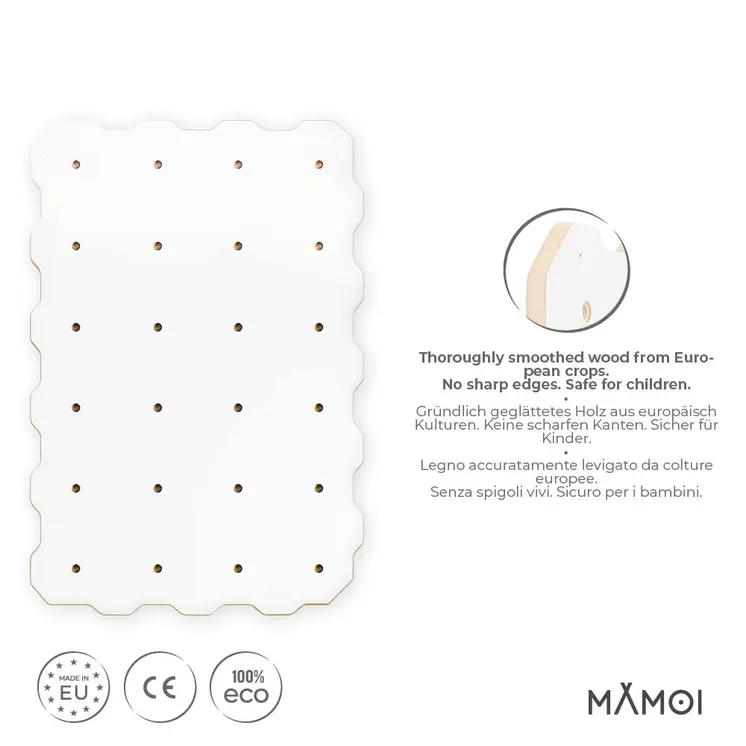 MAMOI® Climbing wall for kids, Wooden frame for toddlers, Play equipment for toddler, Indoor baby and childrens frames montessori from age 3 years old