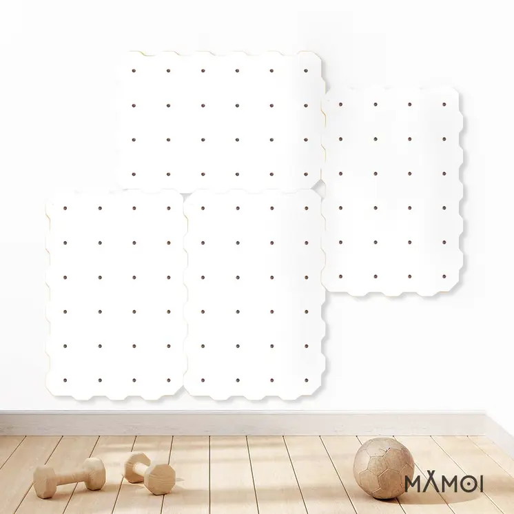 MAMOI® Climbing wall for kids, Wooden frame for toddlers, Play equipment for toddler, Indoor baby and childrens frames montessori from age 3 years old