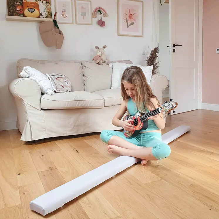 MAMOI® Schwebebalken für zuhause, Balancierbalken für kinder, Balken turnen klappbar, Turngeräte indoor, Balancieren und Turnbalken, Gymnastic bar