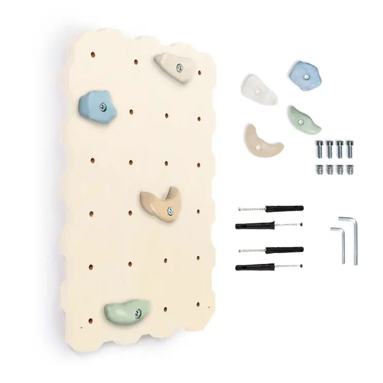 MAMOI® Mur escalade pour enfant, Module d'escalade interieur pour bebe, Mur descalade avec prises escalade, Planche escalade à partir de 3 ans