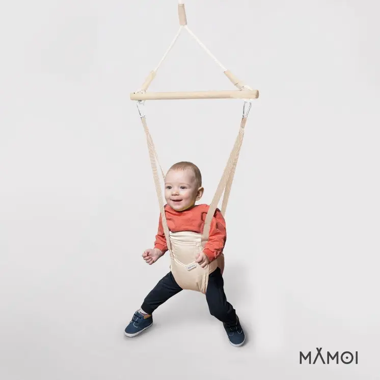 MAMOI® Türhopser baby ab 6 monate, Hopser baby jumper bouncer, Babyschaukel für türrahmen, Schaukel indoor, Türschaukel, Hüpfer, Kinderschaukel, Tür hopper, Babyhopser Swing