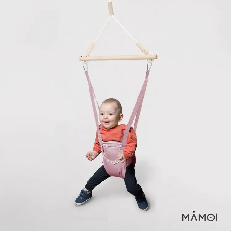 MAMOI® Türhopser baby ab 6 monate, Hopser baby jumper bouncer, Babyschaukel für türrahmen, Schaukel indoor, Türschaukel, Hüpfer, Kinderschaukel, Tür hopper, Babyhopser Swing