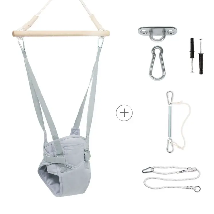 MAMOI® Türhopser baby ab 6 monate, Hopser baby jumper bouncer, Babyschaukel für türrahmen, Schaukel indoor, Türschaukel, Hüpfer, Kinderschaukel, Tür hopper, Babyhopser Swing