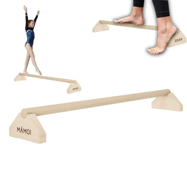 MAMOI 100 cm poutre d'équilibre, pierres d'équilibre, balance beam, poutre d'équilibre, pierres d'équilibre pour enfants et adultes.