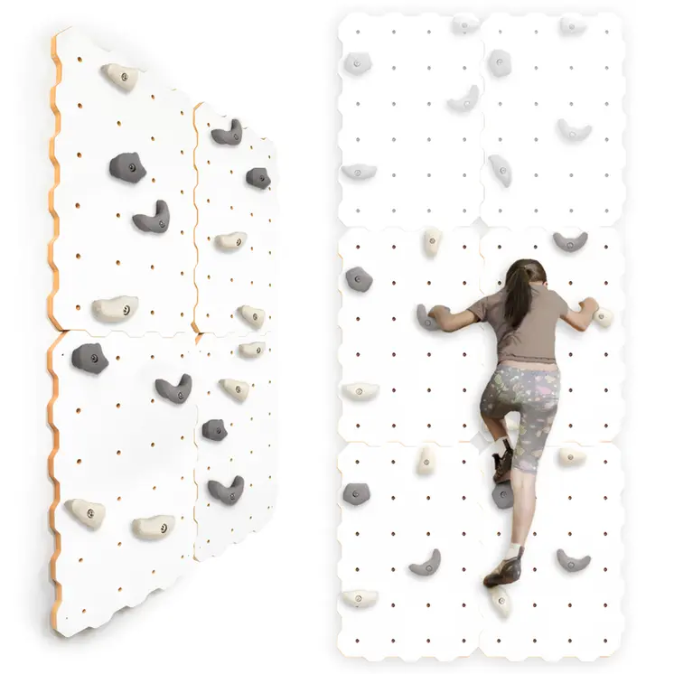 MAMOI® Climbing wall for kids, Wooden frame for toddlers, Play equipment for toddler, Indoor baby and childrens frames montessori from age 3 years old