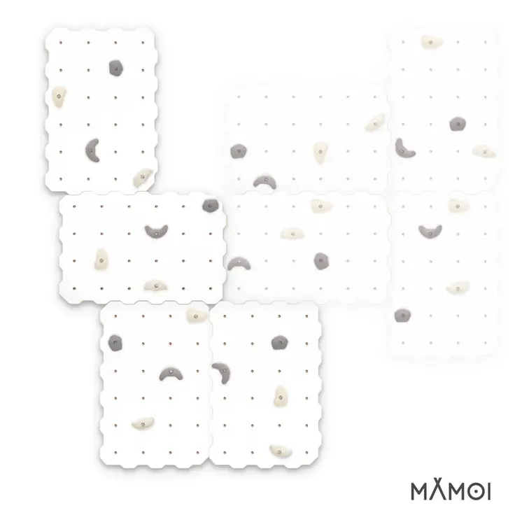MAMOI® Climbing wall for kids, Wooden frame for toddlers, Play equipment for toddler, Indoor baby and childrens frames montessori from age 3 years old