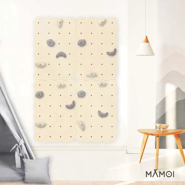 MAMOI® Climbing wall holds for kids | Climbing stones | Climbing holds for kids | Kids Climbing Holds | Rock Climbing Holds | Climbing Wall Holds | Climbing Holds for Wall | Made in EU