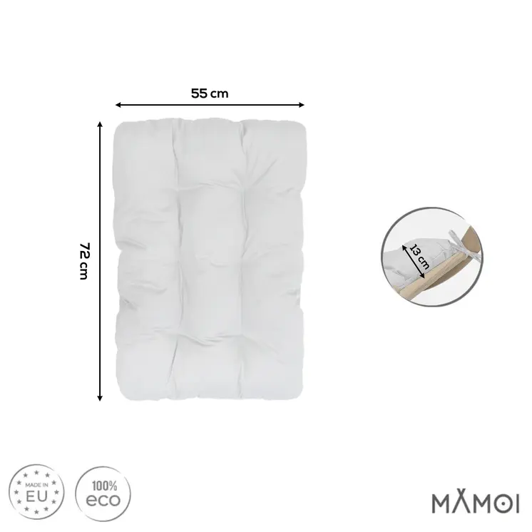 MAMOI® Coussin pour Triangle d'escalade balançoire, Coussin pour Triangle intérieur, Escalade enfant, Balancoire bebe, Espalier enfant