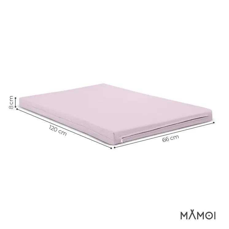 MAMOI® Baby gymnastics and play mat pink, Floor matt for baby gym, Activity soft playmats for toddlers and kids, Toddler playmat, Play mats from birth -6 months