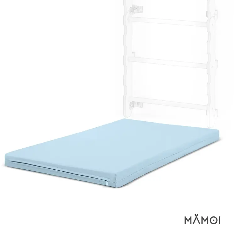 MAMOI® Baby gymnastics and play mat blue, Floor matt for baby gym, Activity soft playmats for toddlers and kids, Toddler playmat, Play mats from birth -6 months