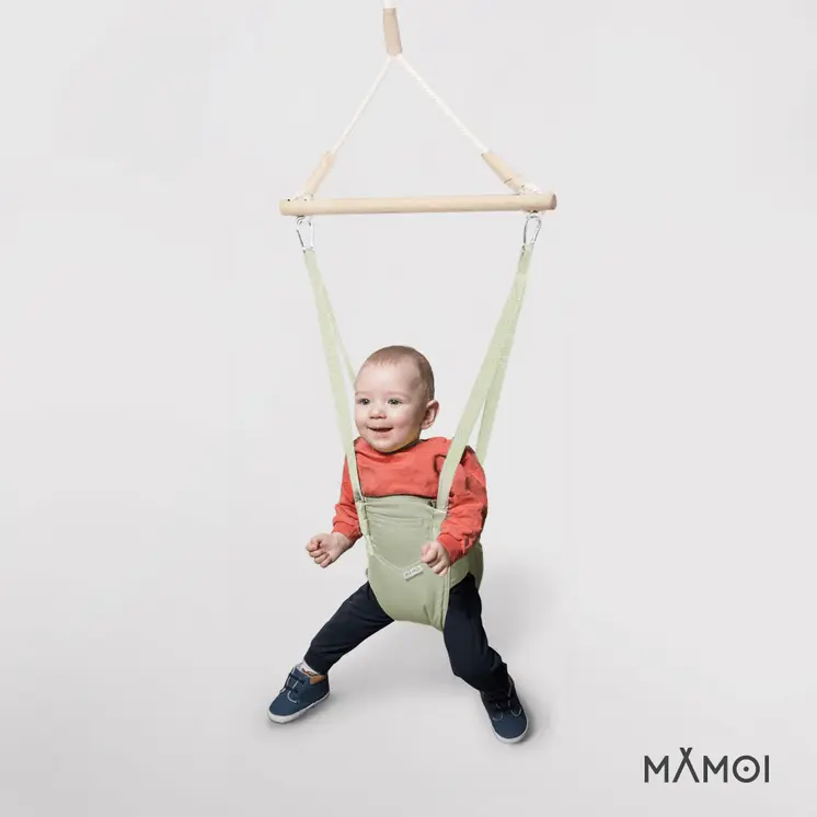 MAMOI® Türhopser baby ab 6 monate, Hopser baby jumper bouncer, Babyschaukel für türrahmen, Schaukel indoor, Türschaukel, Hüpfer, Kinderschaukel, Tür hopper, Babyhopser Swing