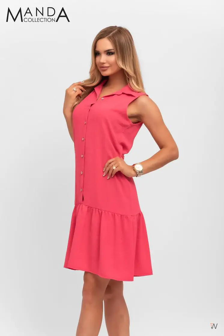 Coral dress