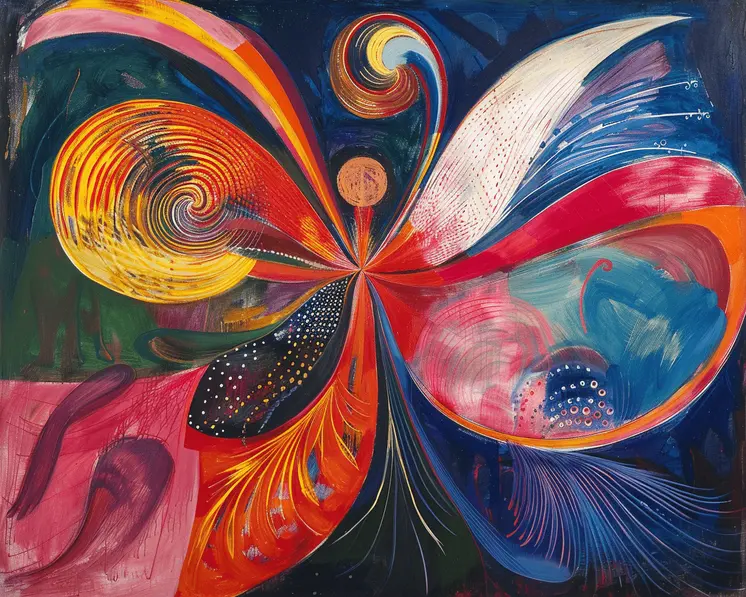 Abstract Angel 5"x7" Art Print
