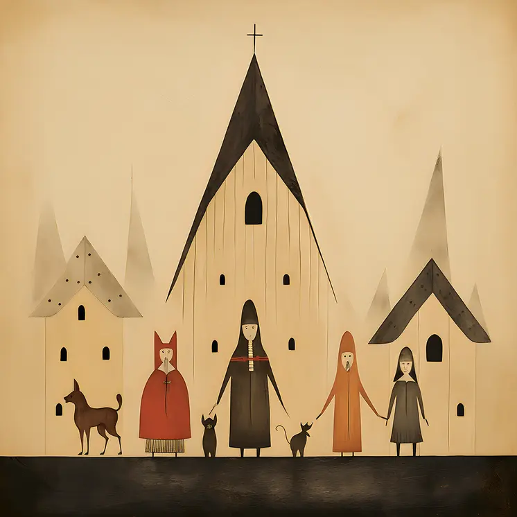 Medieval Musician Art Print
