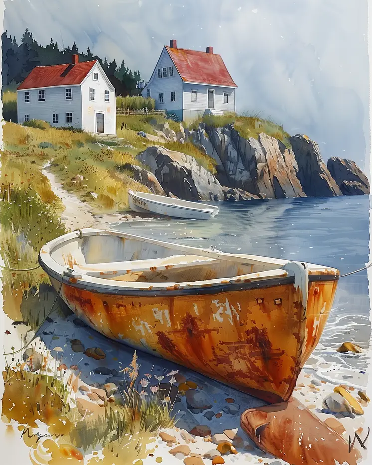 Rocky Coast 8”x10” Art Print