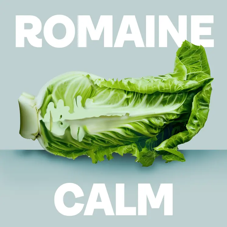 Romaine Calm 8"x8" Art Print