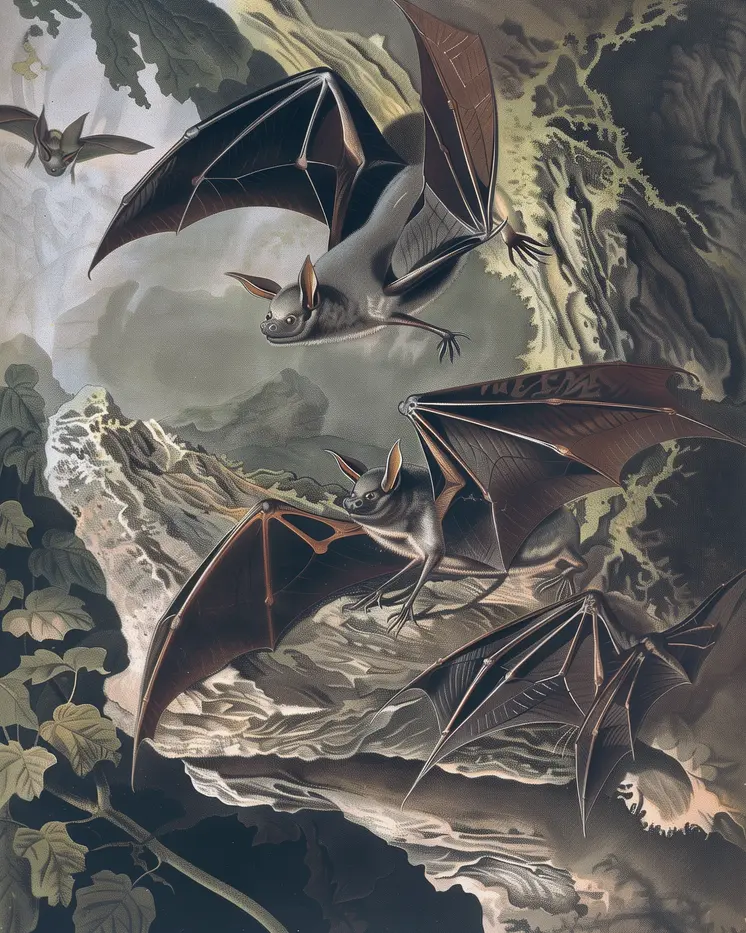 Bat Cave 8"x10" Art Print