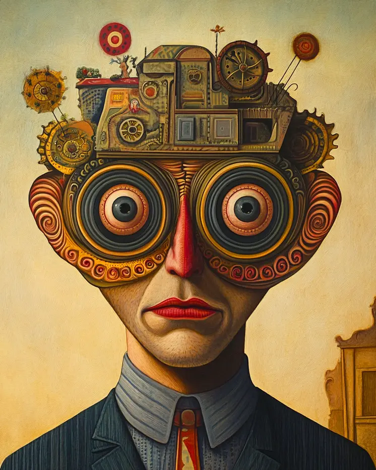 Mechanic Brian - Lowbrow Wall Art Prints - 8"x10" Art Print for 11"x14" Frame