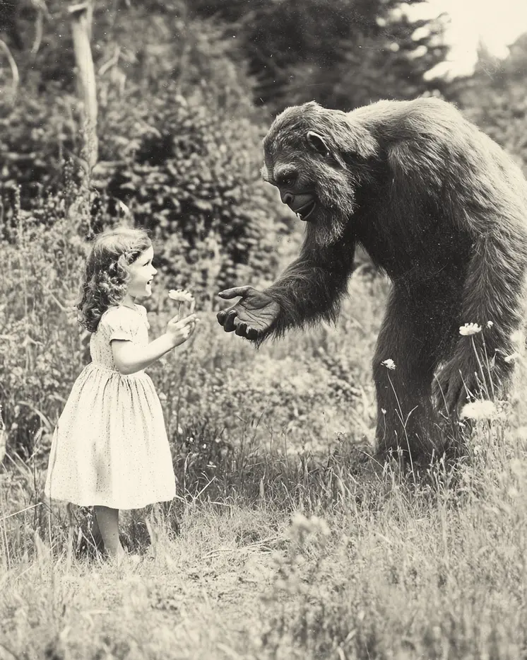 Gift for Bigfoot - Sasquatch Cryptid Art Prints - 8"x10" Art Print for 11"x14" Frame