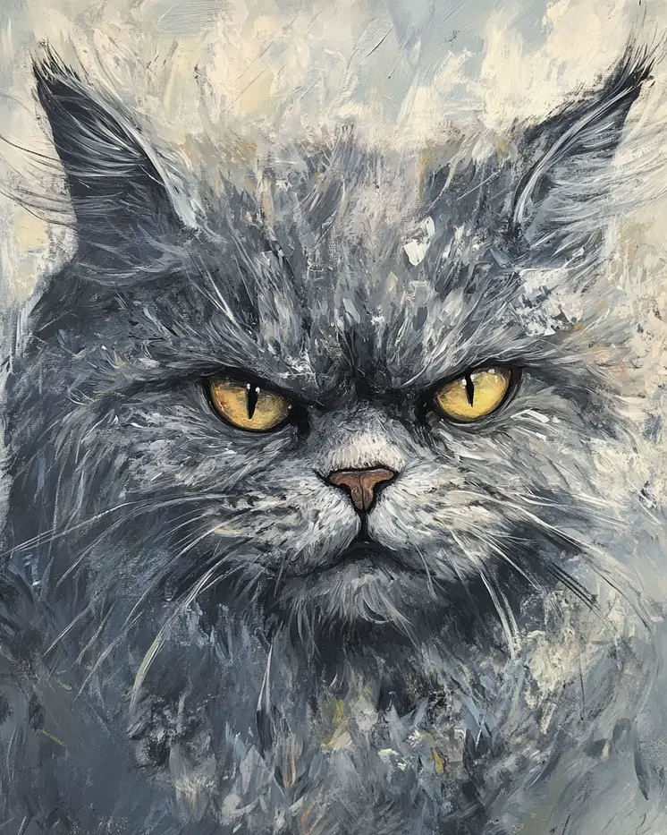 Troublemaker - Cat and Kitten Wall Art Prints -  8"x10" Artwork for 11"x14" Frame
