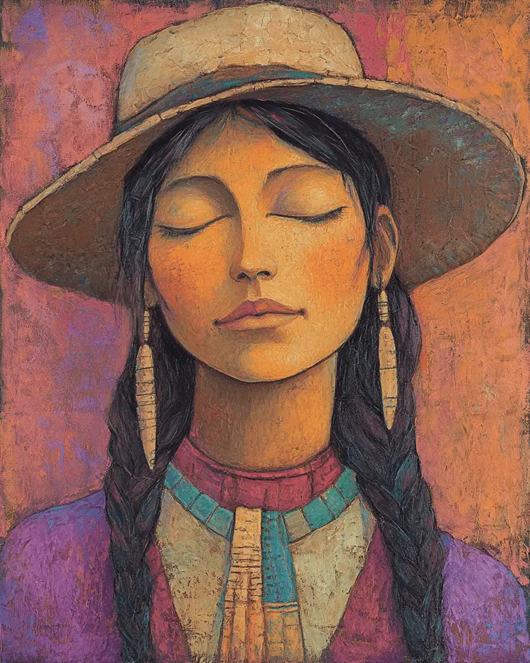 Enjoying the Moment - Western and Southwestern Art Prints – 8″x10″ Artwork for 11″x14″ Frame