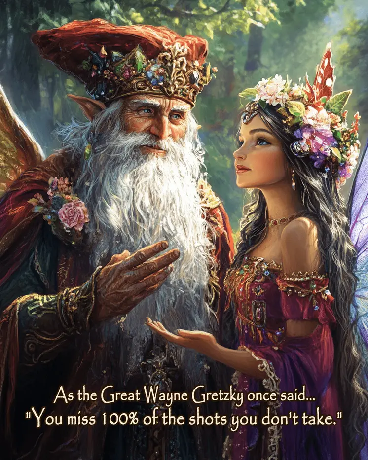 Miss the Shots - Wizard Logic Wall Art Prints – 8″x10″ Artwork for 11″x14″ Frame