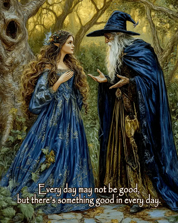 Something Good - Wizard Logic Wall Art Prints – 8″x10″ Artwork for 11″x14″ Frame