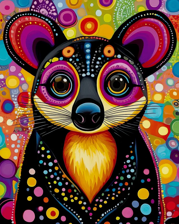 Tasmanian Devil - Australian Wildlife Wall Art Prints – 8″x10″ Artwork for 11″x14″ Frame