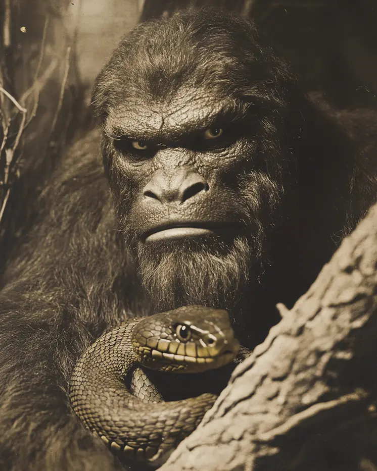 Double Trouble - Bigfoot Art Prints – 8″x10″ Artwork in 11″x14″ Mat