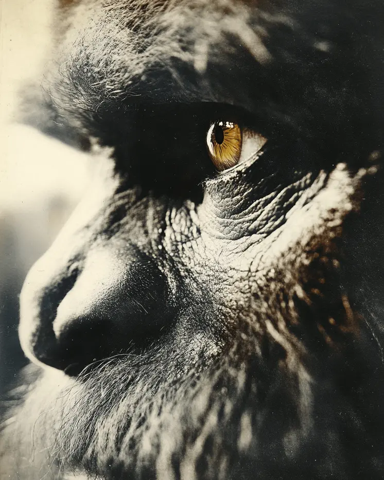 Bigfoot Close-Up - Art Prints – 8″x10″ Artwork in 11″x14″ Mat