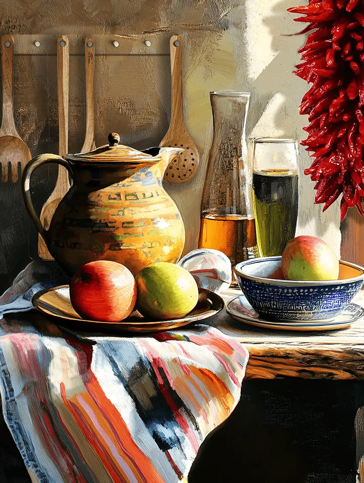 New Mexico Still Life – 8″x10″ Artwork in 11″x14″ Mat