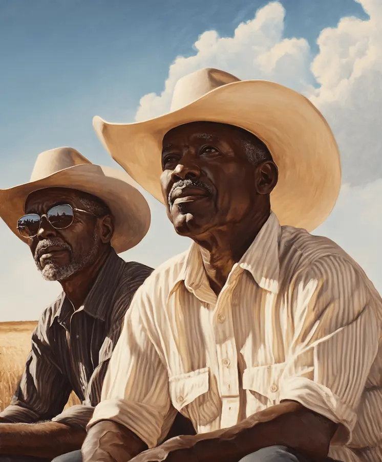 Cowboy Old Friends - Cowboy Western Art Prints 8"x10" Artwork