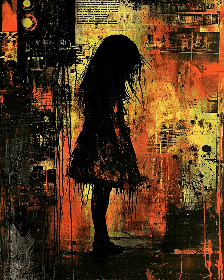 Dystopian Little Girl Art Prints - 8"x10" Artwork